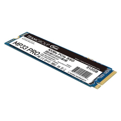 TEAMGROUP MP33 Pro M.2 NVMe 512GB Internal SSD