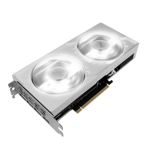 GALAX GeForce RTX 5070 1-Click OC 12GB GDDR7 Gaming Graphics Card (White) - | Buy Online at Shwetha Computers