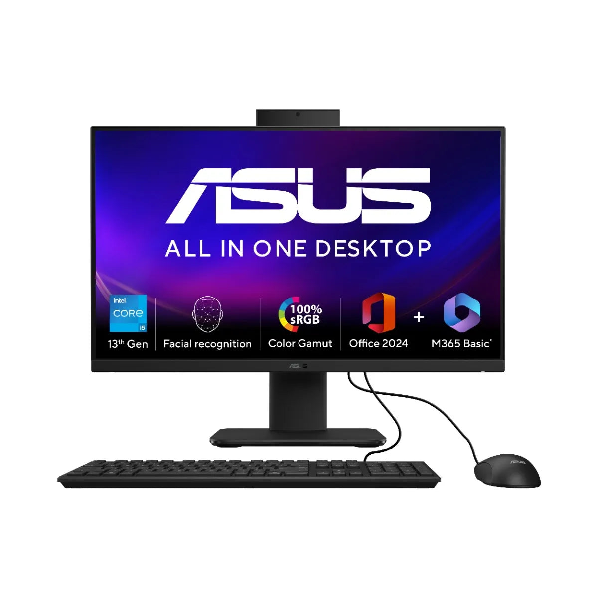 ASUS AIO, All In One PC, Intel Core i5-13420H, Intel UHD Graphics 16GB, 512GB M.2 NVMe PCIe 4.0 SSD, 60.45 cms (23.8) FHD, V440VA-KBPC043WS - | Buy Online at Shwetha Computers