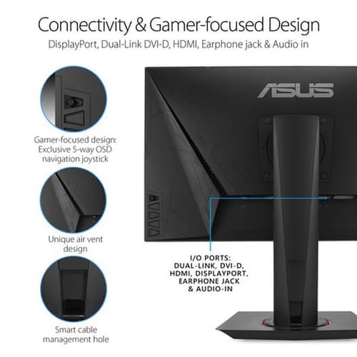 ASUS VG258QR 24.5 Inch FHD Gaming Monitor