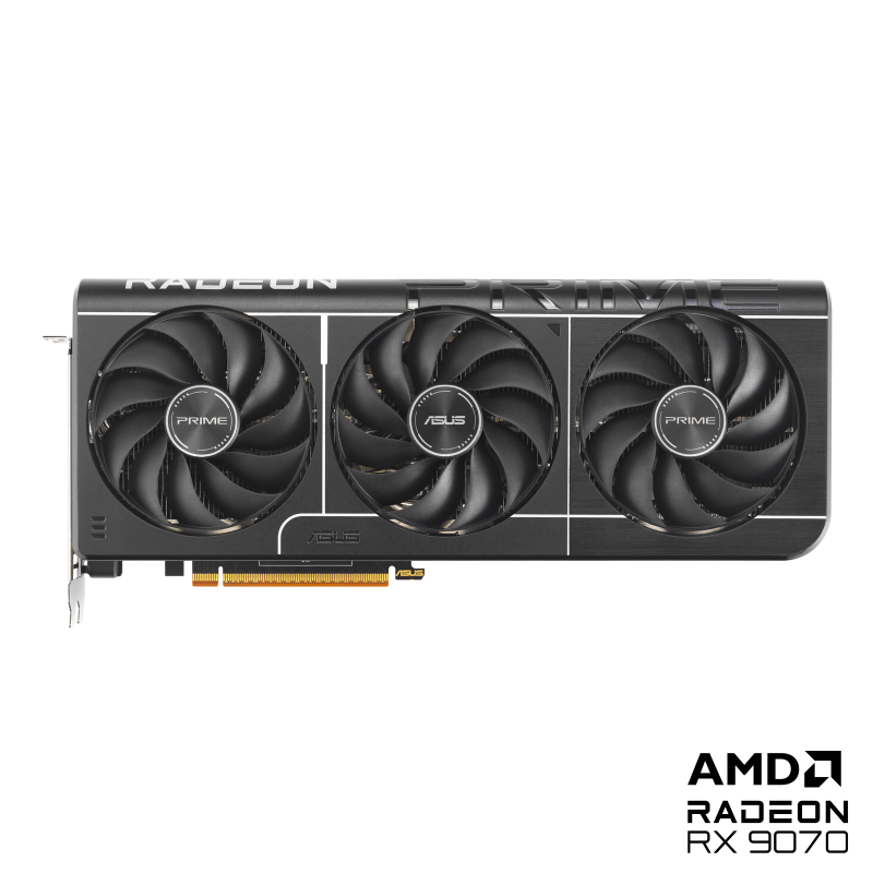 ASUS Prime Radeon RX 9070 OC Edition 16GB GDDR6 256-Bit Gaming Graphics Card