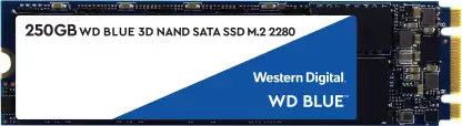 WD Blue 3D NAND 250GB SSD - SATA, 5-Year Warranty