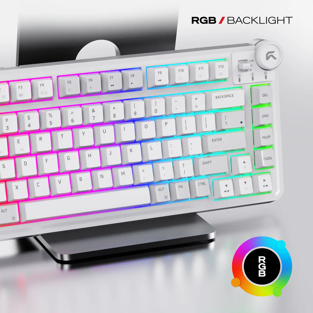 Cybeart Nighthawk 75 | TKL Tri-Mode Gaming Keyboard - | Buy Online at Shwetha Computers