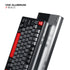 Cybeart X75 Rhino | TKL CNC Aluminium Tri-Mode Gaming Keyboard - | Buy Online at Shwetha Computers