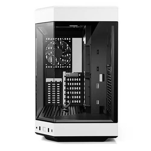 Hyte Y60 Panoramic ATX Mid Tower Cabinet (Black and White)
