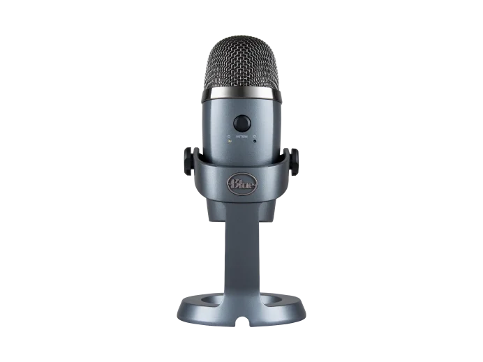 Logitech YETI NANO Premium Dual-Pattern USB Microphone with Grey shadow VO!CE