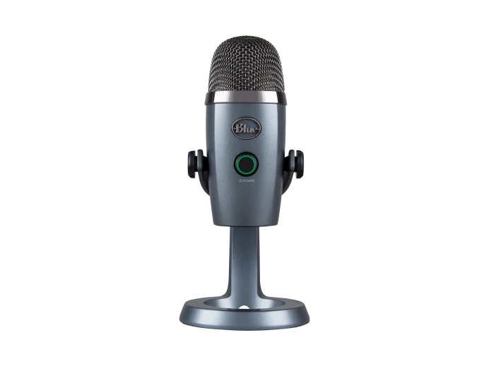 Logitech YETI NANO Premium Dual-Pattern USB Microphone with Grey shadow VO!CE