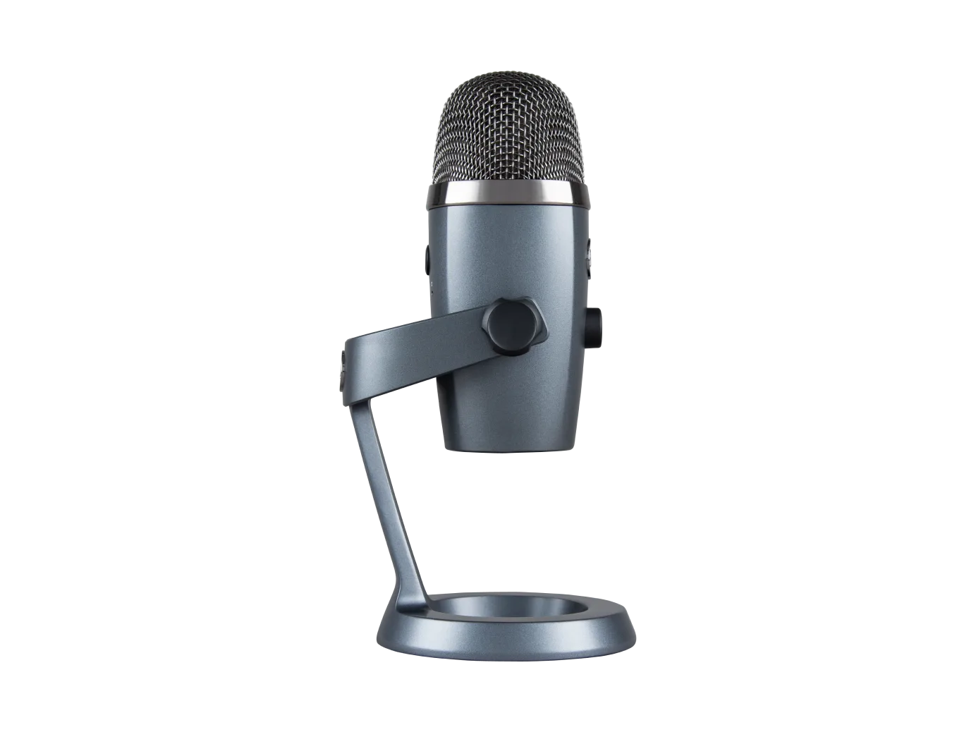 Logitech YETI NANO Premium Dual-Pattern USB Microphone with Grey shadow VO!CE