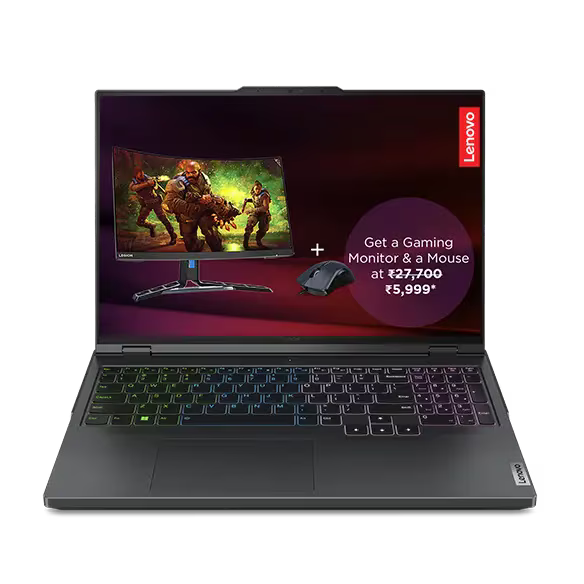 Lenovo Legion Pro 5i Gaming Laptop 14th Gen Intel® Core™ i7-14650HX Processor, RTX™ 4060 Laptop GPU 8GB, 16 GB, 1TB SSD, 16