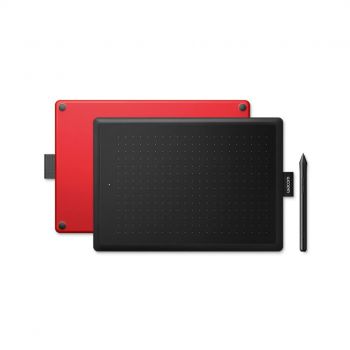 Wacom CTL-672/K0-CX Medium 8.5-inch x 5.3-inch Graphic Tablet (Red and Black)