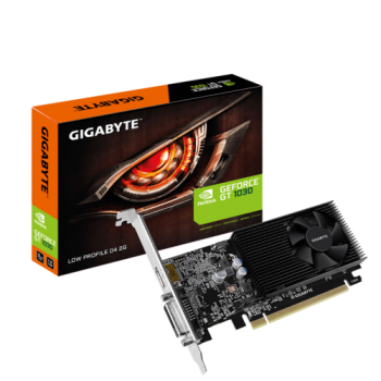 Gigabyte GT 1030 Low Profile D4 2G 2GB DDR4 64bit  (GV-N1030D4-2GL) Graphics Card