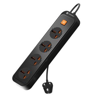 Portronics Power Plate 12 4 Power Sockets with 2M Card Power Extender