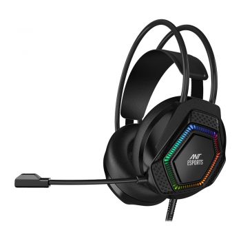 Ant Esports H560 RGB Gaming Headset - Black