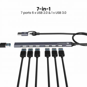 Portronics Mport 7 USB Hub