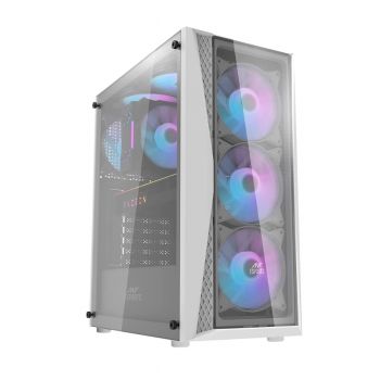 Ant Esports ICE-4000 RGB White ( Computer Chassis Without Power Supply )