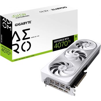 Gigabyte GeForce RTX 4070 Ti AERO OC 12G  (GV-N407TAERO OC-12GD) Graphics Card