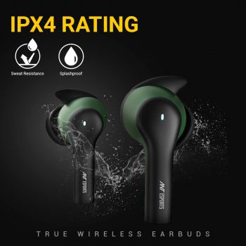 Ant Esports Infinity True Wireless Earbuds - Gaming Earbuds - Military Green