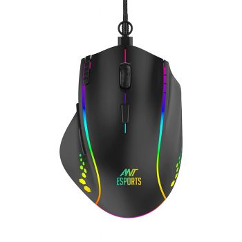 Ant Esports GM600 Wired Optical Gaming Mouse (Black)