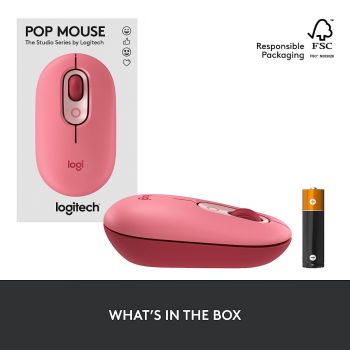 Logitech POP Mouse - Rose (910-006516)