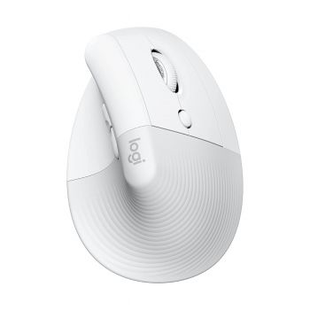 Logitech Lift Wireless Mouse-Offwhite/PaleGrey (910-006480)