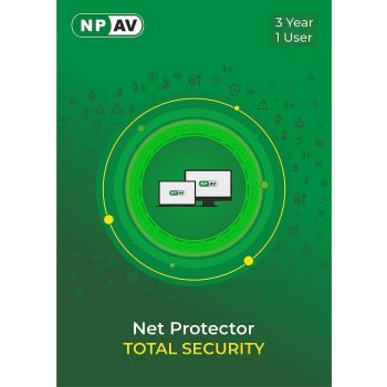 Net Protector Total Security 2023 - 1 PC - 3 Years (Email delivery - No CD)