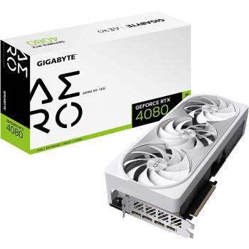 Gigabyte GeForce RTX 4080 16GB AERO OC (GV-N4080AERO OC-16GD) Graphics Card