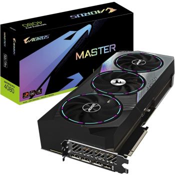 Gigabyte Aorus GeForce RTX 4080 16GB Master (GV-N4080Aorus M-16GD) Graphics Card