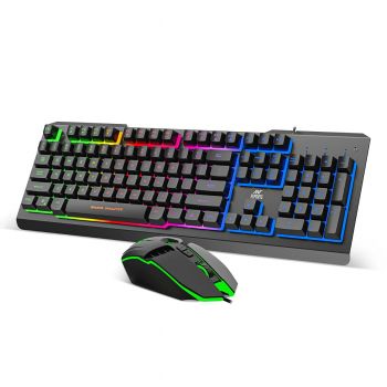 Ant Esports KM580 Gaming Backlight Keyboard and Gaming Mouse Combo- Black