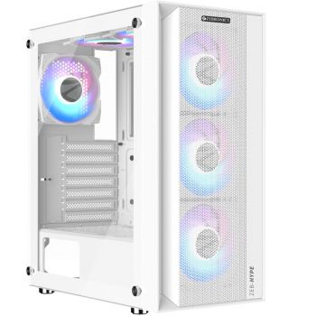 Zebronics Computer Case (Hype White) (84733099) Cabinet