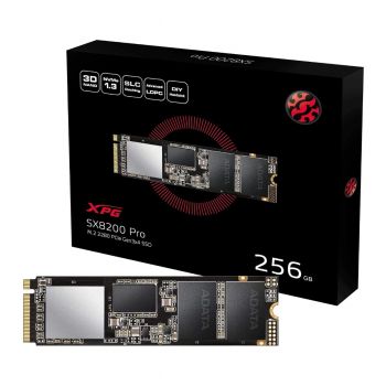 Adata XPG SX8200 Pro 256GB PCIe Gen3x4 M.2 2280 Solid State Drive (ASX8200PNP-256GT-C)