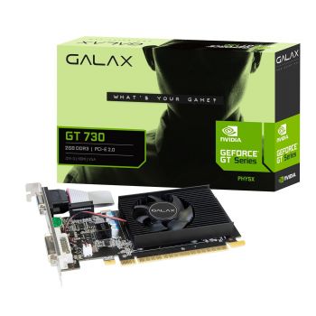 Galax GT 730 LP 4GB DDR3 Graphic Card (73GQF8HX00HD)