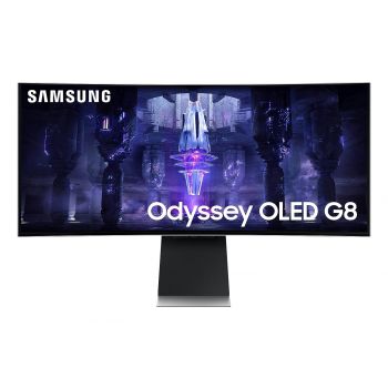 Samsung LS34G850SW 34"Cuved OLED, 3440x1440, 0.01ms, 175hz, SRGB100%, P3 Color 95%, 2 USB-C(65W) micro HDMI2.1, Height Adjustment Ultra Wide Gaming Monitor