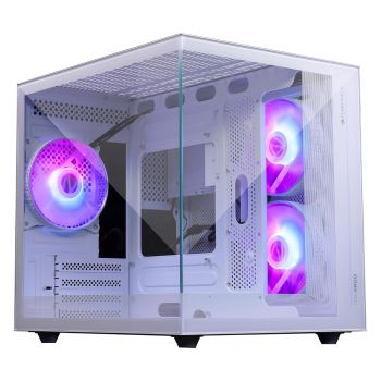 Zebronics Computer Case (Argo White) (84733099) Cabinet