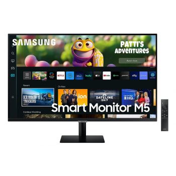 Samsung LS32CM500EWXXL 32"1 Billion Color, HDR10, WIFI, Bluetooth, Spk10W, Office365,, Apple Airplay,  Google duo, (M5) Smart Monitor