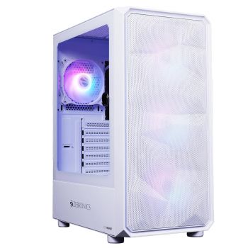 Zebronics Computer Case (Hornet White) (84733099) Cabinet