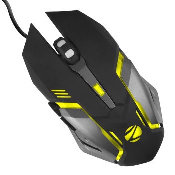 Zebronics Optical USB Gaming Mouse (Transformer-M Black)