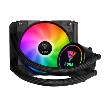 Gamdias Aura GL 120 CPU RGB Liquid Cooler,PWM Fans