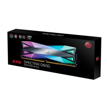 XPG Spectrix D60G DDR4 RGB 16GB (1x16GB) 3000MHz U-DIMM Desktop Memory - AX4U3000316G16A-ST60