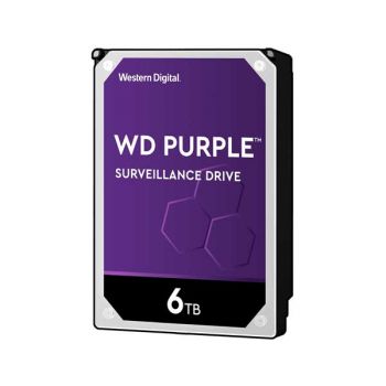 Western Digital WD Purple Surveillance Hard Drivec 6 TB , 64 MB , 5400 RPM (WD60PURZ)