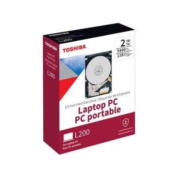 Toshiba L200 500GB Mobile 2.5 Inch SATA 5400rpm Internal Hard Drive (HDWK105EZSTA)