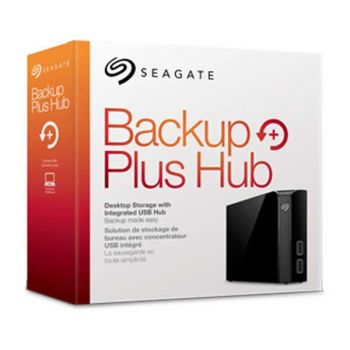 Seagate Backup Plus Hub 8TB External Desktop Hard Drive Storage  USB 3.0 (STEL8000300)