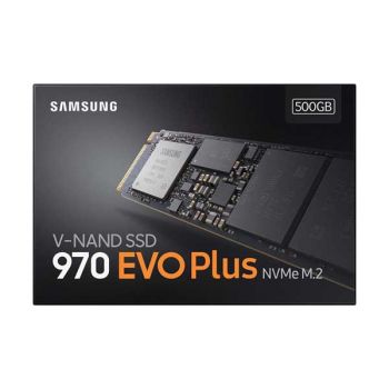 Samsung 970 EVO Plus 500 GB NVMe M.2 PCIe Internal Solid State Drive (MZ-V7S500BW)