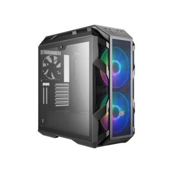 Cooler Master MasteCase H500M ATX Mid-Tower Cabinet, Tempered Glass Panel