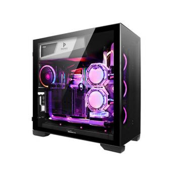Antec P120 Crystal Mid Tower Gaming Cabinet Supprot E-ATX, ATX, mATX, ITX Motherboard with Tempered Glass Side Panel