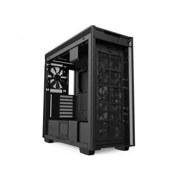 NZXT H710 - ATX Mid Tower PC Gaming Case - Front I/O USB Type-C Port - Quick-Release Tempered Glass Side Panel - Cable Management System - Water-Cooling Ready - Steel Construction -Black
