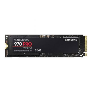 Samsung 970 PRO SSD 512GB - M.2 NVMe Interface Internal Solid State Drive with V-NAND Technology (MZ-V7P512BW)