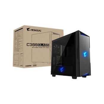Gigabyte AORUS C300 Glass (ATX) Mid Tower Cabinet with Tempered Glass Side Panel