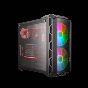Cooler Master MasteCase H500 ARGB ATX Mid-Tower with Controller and Case Handle For Transport
