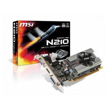 MSI N210-MD1G/D3 Nvidia GeForce 210 Graphics Card