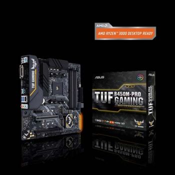 ASUS TUF B450M PRO Gaming AMD B450 mATX Gaming Motherboard